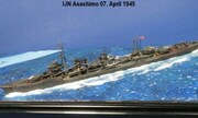 Japanischer Zerstörer Asashimo 1:700