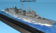 Deutsche Fregatte Emden 1:700