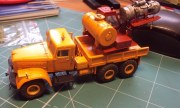 KrAZ-255B blower with D-20 engine 1:72