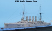 Deutscher Panzerkreuzer SMS Roon 1:700