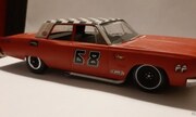 Plymouth Fury 4D RaggarBil 1:25