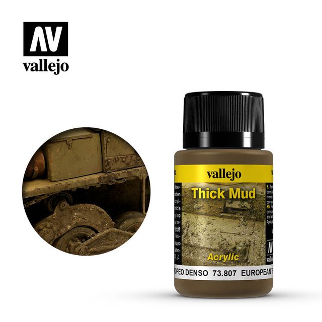 Boxart European Thick Mud 73.807 Vallejo Weathering Effects