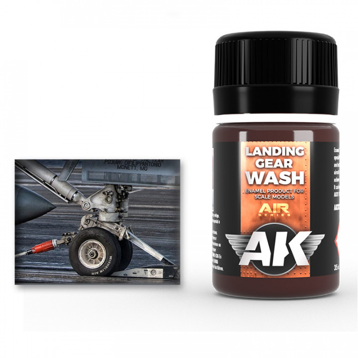 Boxart Landing Wash Gear AK 2029 AK Interactive Air Series