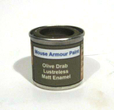 Boxart Olive Drab lustreless 7560/ADE(M)-146-1/1 Mouse Armour Paint Boxart Olive Drab lustreless 7560/ADE(M)-146-1/1 Mouse Armour Paint