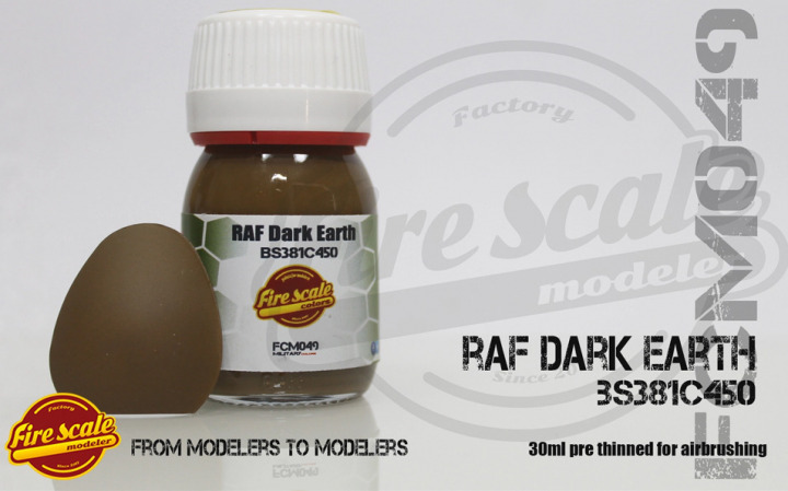 Boxart RAF Dark Earth  Fire Scale Colors