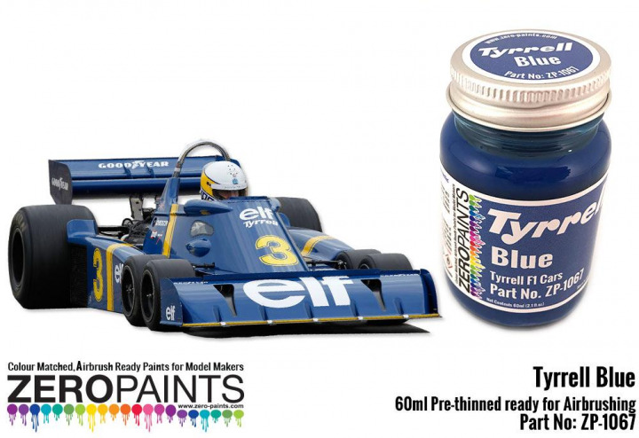 Boxart Tyrrell Blue  Zero Paints