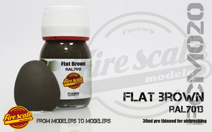 Boxart Flat Brown  Fire Scale Colors