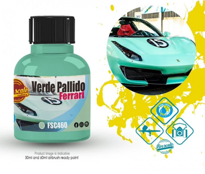 Boxart Verde Pallido Ferrari  Fire Scale Colors
