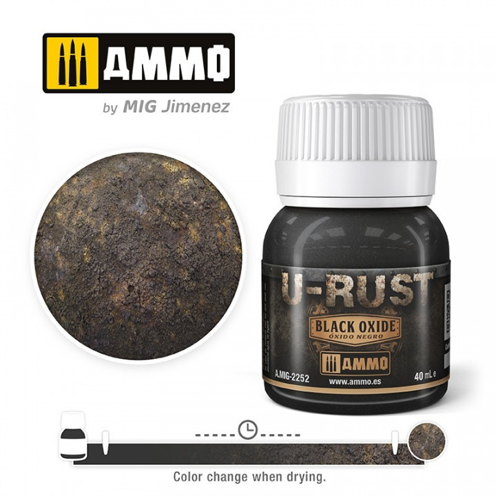 Boxart U-RUST Black Oxide  Ammo by Mig Jimenez