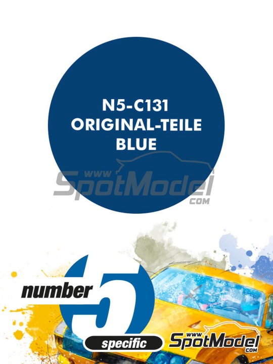 Boxart Original-Teile Blue  Number Five