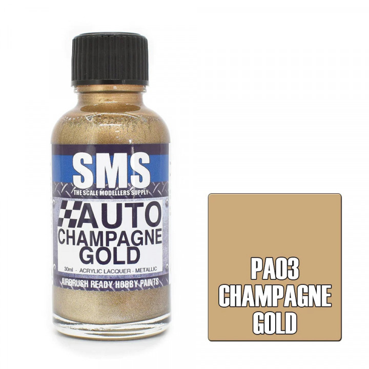 Boxart Auto Colour CHAMPAGNE GOLD  SMS