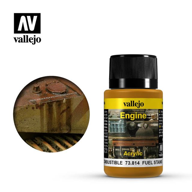 Boxart Fuel Stains  Vallejo Weathering Effects