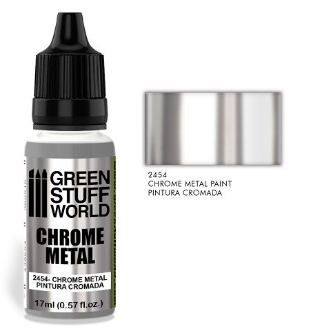 Boxart Chrome Metal Paint  Green Stuff World