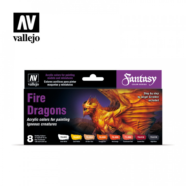 Boxart Fire Dragons  Vallejo Fantasy