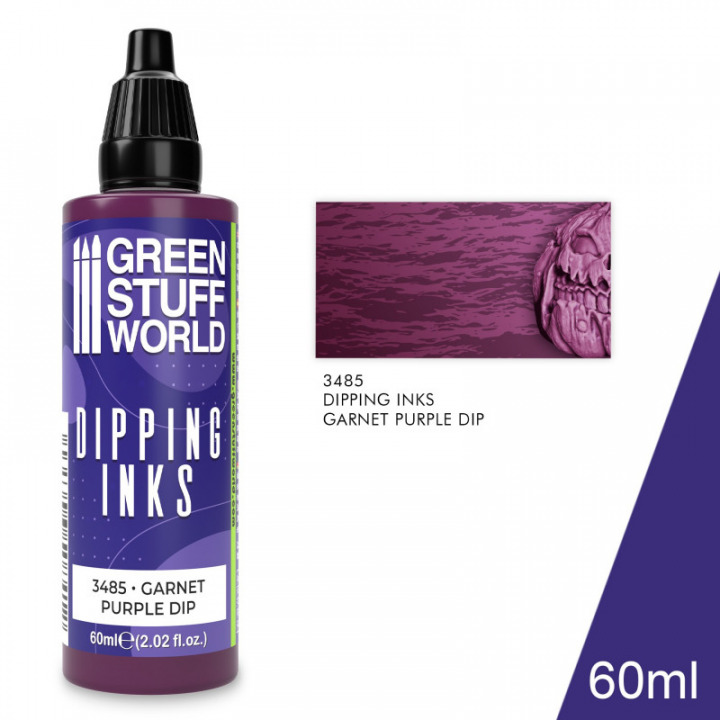 Boxart Dipping Ink Garnet Purple Dip  Green Stuff World