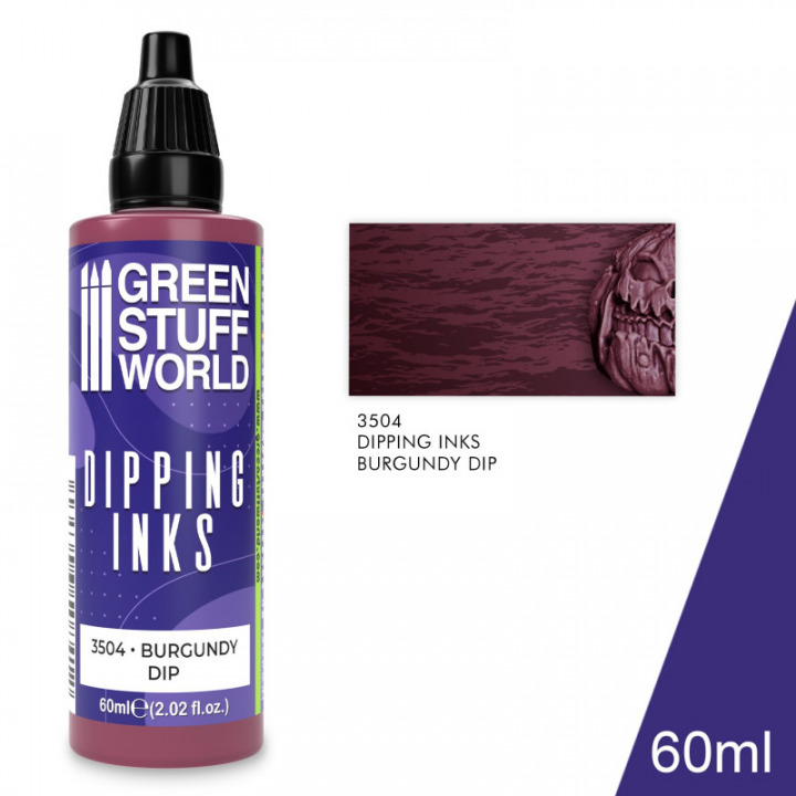 Boxart Dipping Ink Burgundy Dip  Green Stuff World