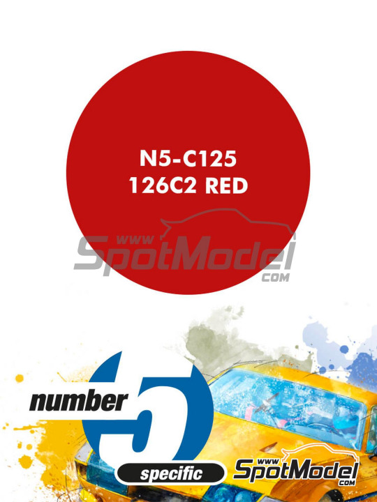 Boxart 126C2 Red  Number Five