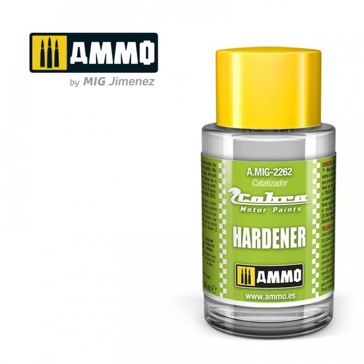 Boxart Hardener for 2K Lacquer  Cobra Motor Paints