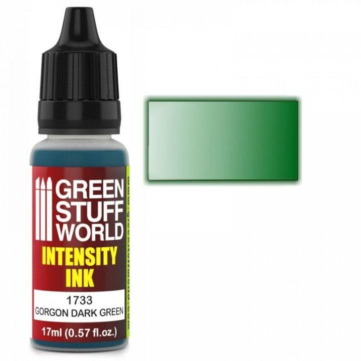 Boxart Intensity Ink Gorgon Dark Green  Green Stuff World