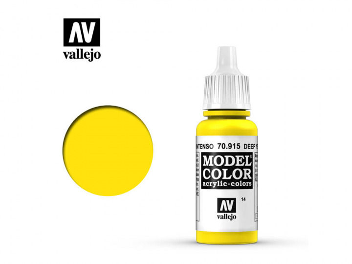 Boxart Deep Yellow 70.915, 915, Pos. 14 Vallejo Model Color