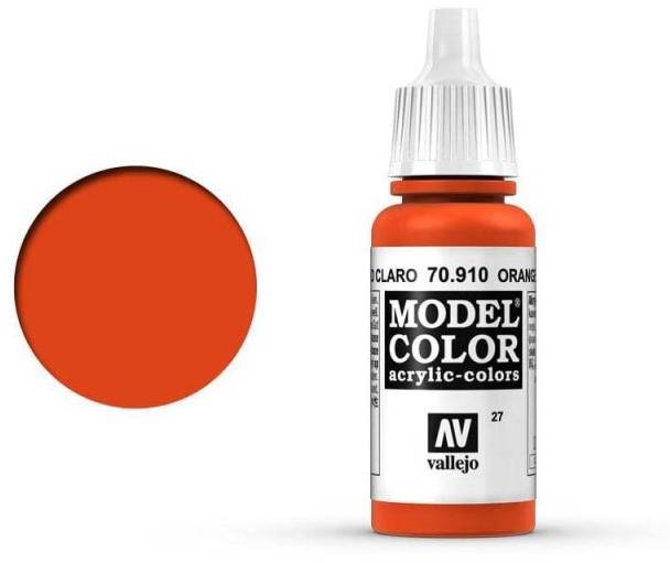 Boxart Orange Red 70.910, 910, Pos. 27 Vallejo Model Color