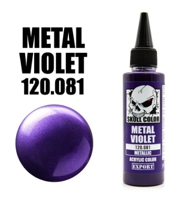 Boxart Metal Violet 081 Skull Color Metallic