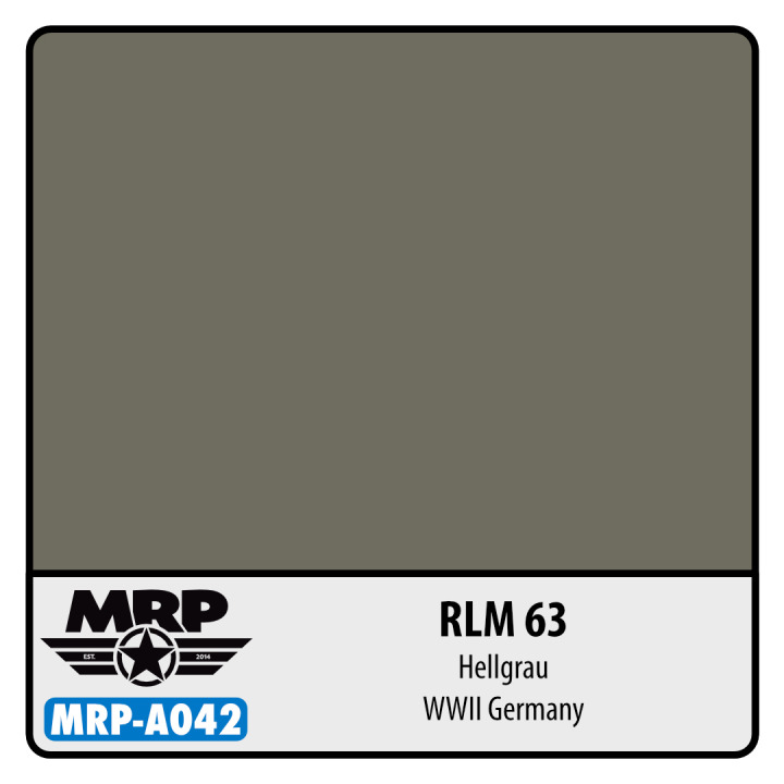 Boxart RLM 63 Hellgrau - WWII Germany  MR.Paint