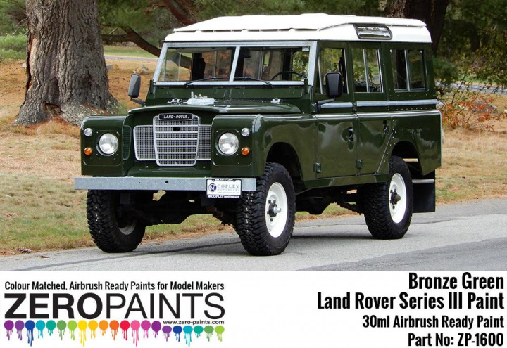 Boxart Land Rover Series III - Bronze Green (HCC)  Zero Paints