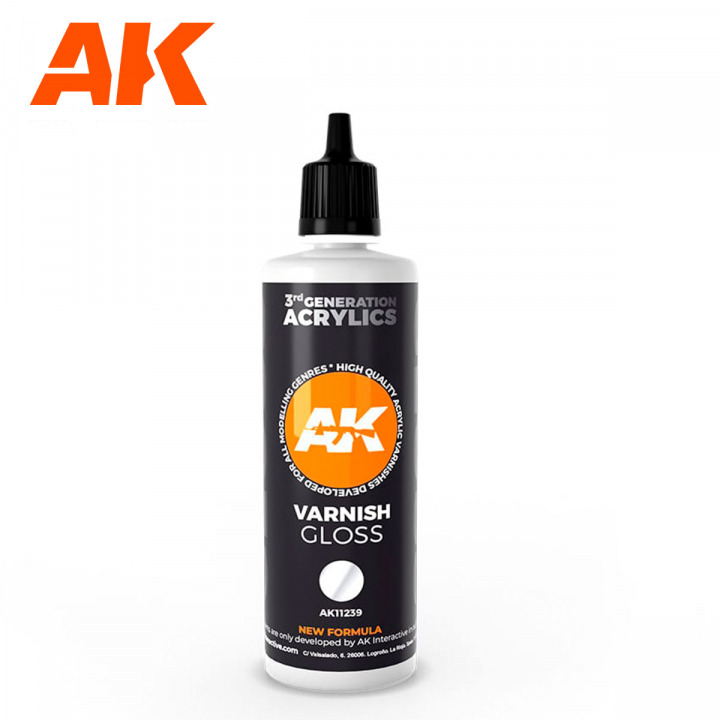 Boxart Varnish Gloss  AK 3rd Generation - General