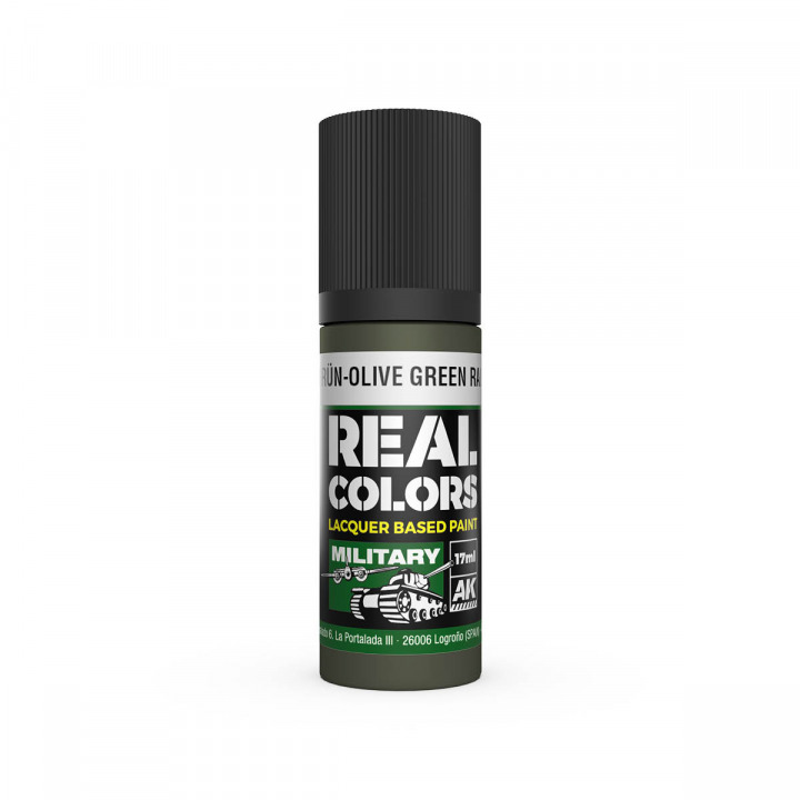 Boxart Olive Green RAL 6003  AK Real Colors
