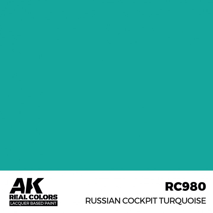 Boxart RUSSIAN COCKPIT TURQUOISE 250447 AK Real Colors Boxart RUSSIAN COCKPIT TURQUOISE 250447 AK Real Colors