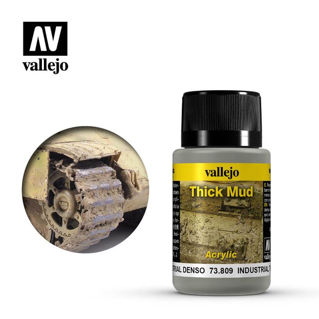 Boxart Industrial Thick Mud  Vallejo Weathering Effects