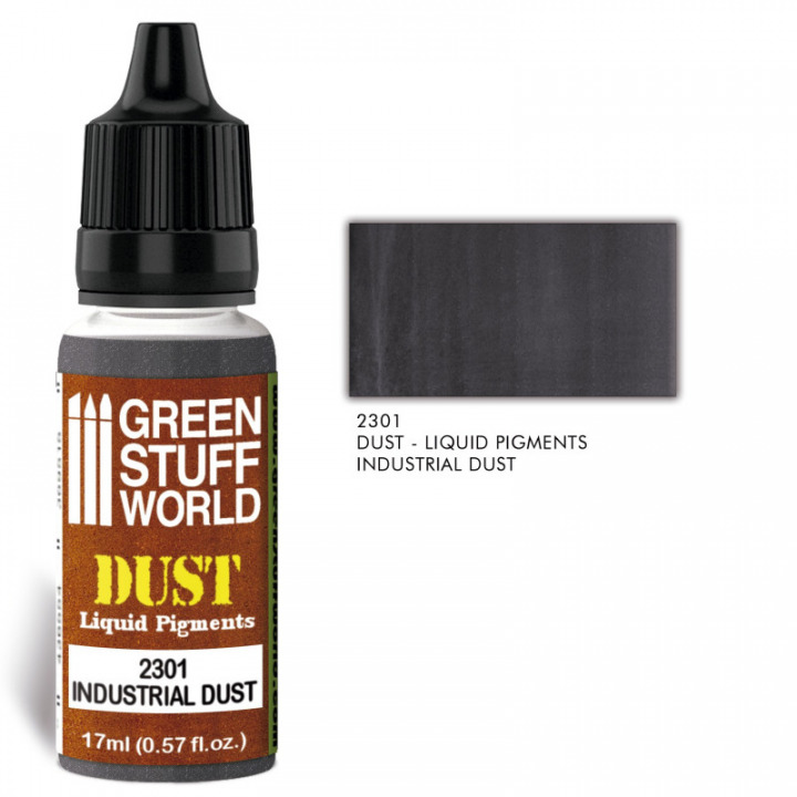 Boxart Liquid Pigments Industrial Dust  Green Stuff World
