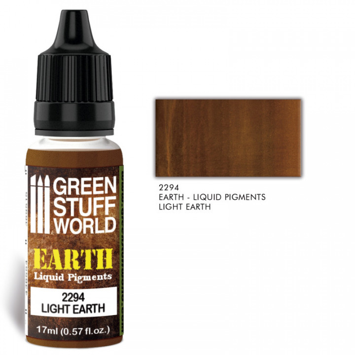 Boxart Liquid Pigments Light Earth  Green Stuff World