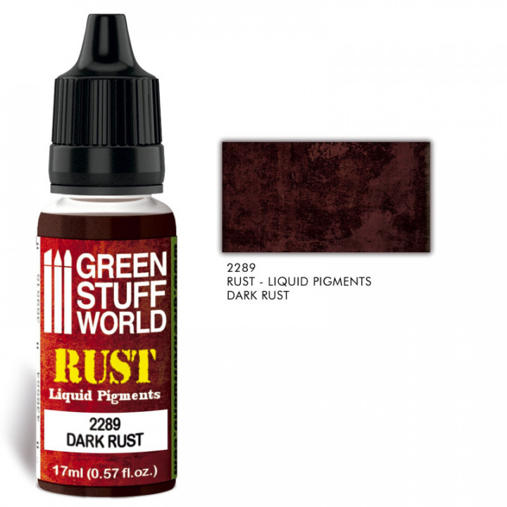 Boxart Liquid Pigments Dark Rust  Green Stuff World