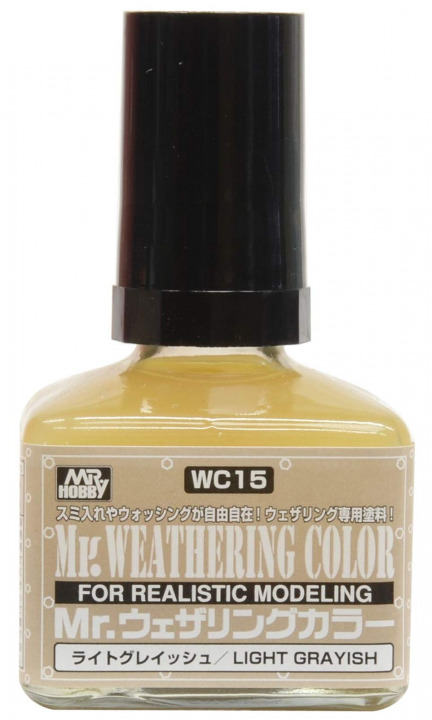 Boxart Mr Weathering Color - Light Grayish  Mr. Weathering Color