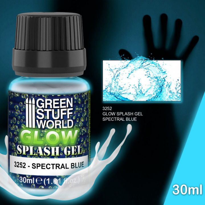 Boxart Splash Gel Spectral Blue  Green Stuff World