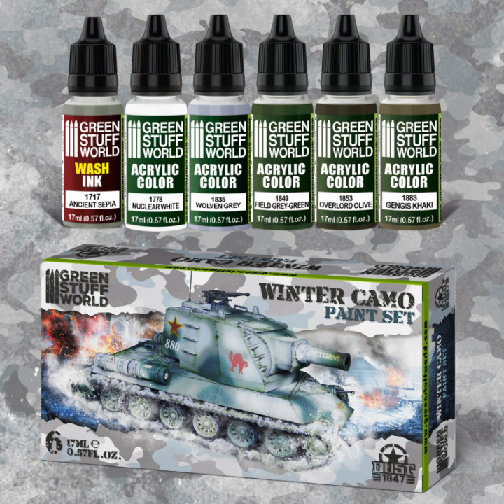 Boxart Winter Camo 8436574507713ES Green Stuff World