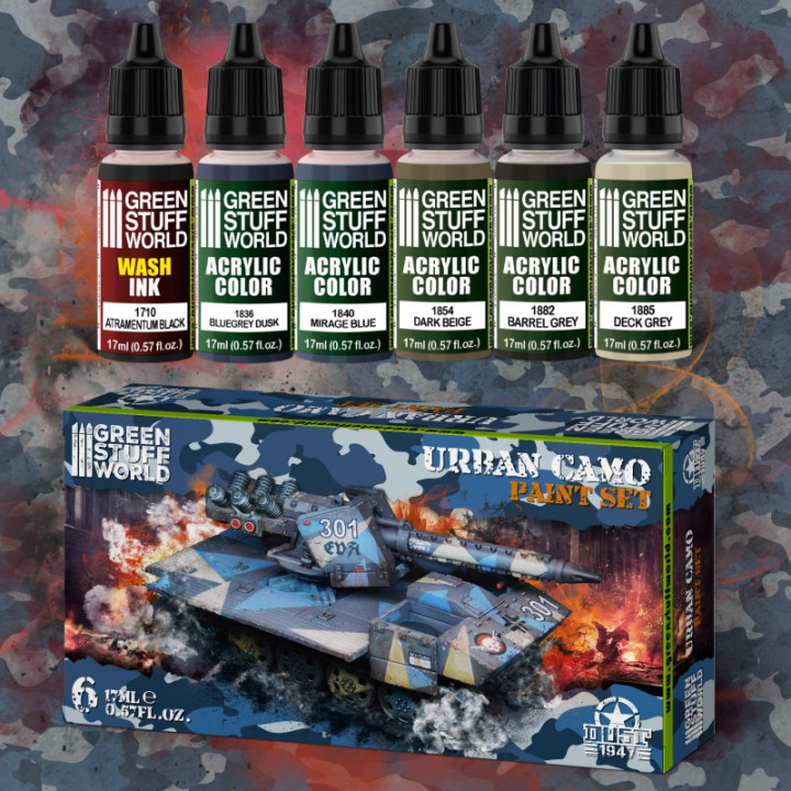 Boxart Urban Camo 8436574507744ES Green Stuff World