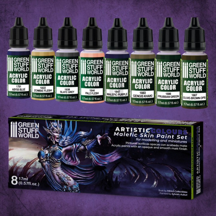Boxart Malefic Skin 8436574506211ES Green Stuff World