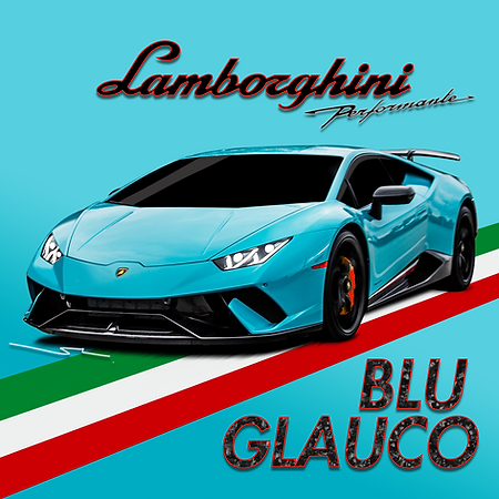 Boxart Lamborghini Blu Glauco  Splash Paints