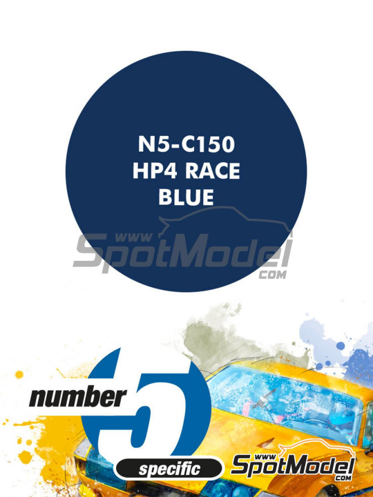 Boxart HP4 Race Blue  Number Five