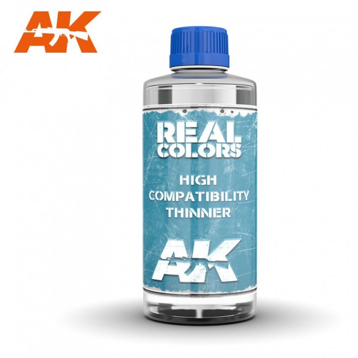 Boxart Real Colors high compatibility thinner  AK Real Colors