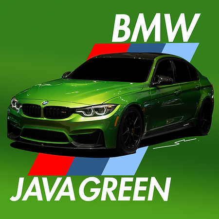 Boxart BMW Java Green  Splash Paints