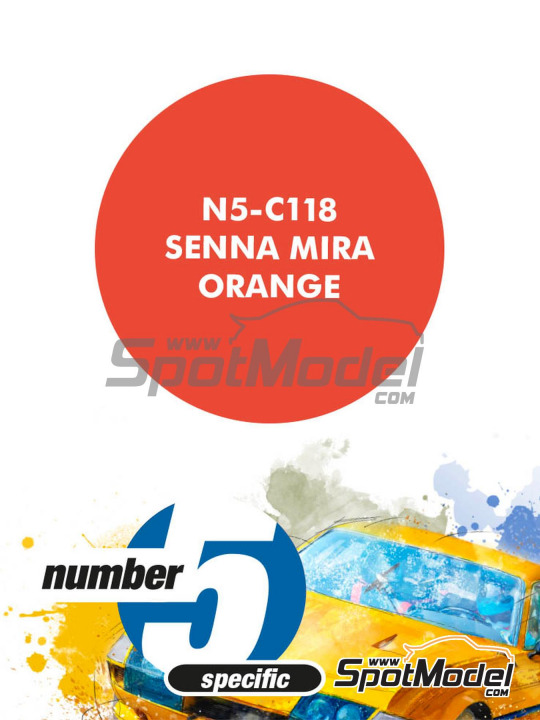 Boxart Senna Mira Orange  Number Five