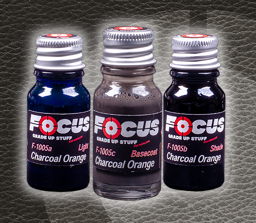 Boxart Charcoal Orange Leather  Focus for Modelers