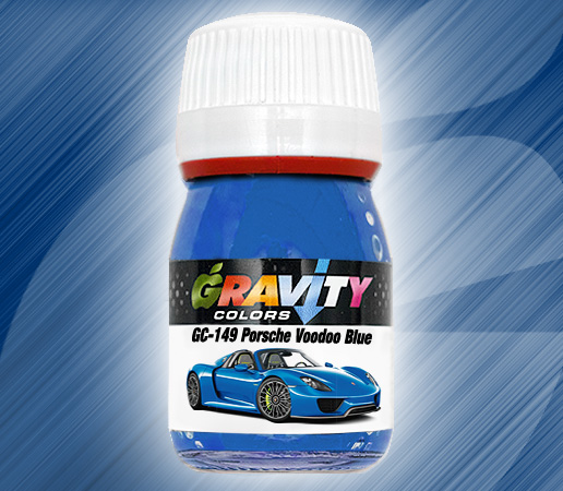 Boxart Porsche Voodoo Blue Gravity Colors Boxart Porsche Voodoo Blue Gravity Colors