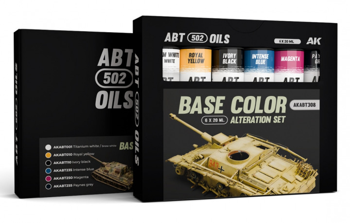 Boxart Base Color Alteration set  ABT 502 OILS