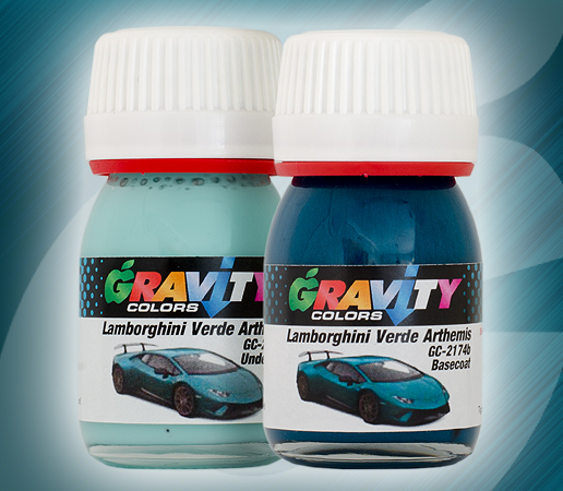 Boxart Lamborghini Verde Arthemis  Gravity Colors