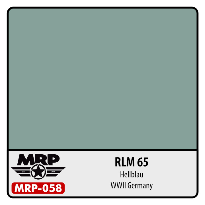 Boxart RLM 65 Hellblau  MR.Paint